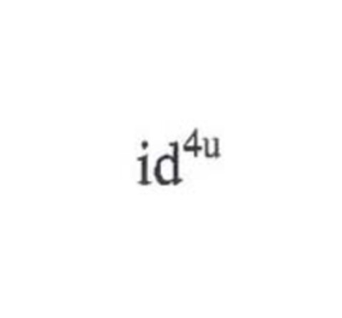 id4u Logo (EUIPO, 31.07.2006)