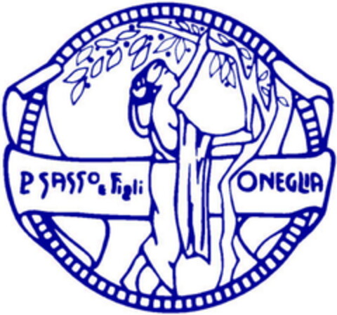 P. SASSO E Figli ONEGLIA Logo (EUIPO, 13.12.2007)