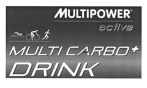 MULTIPOWER active MULTI CARBO DRINK Logo (EUIPO, 16.04.2009)