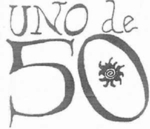 UNO DE 50 Logo (EUIPO, 11.03.2010)