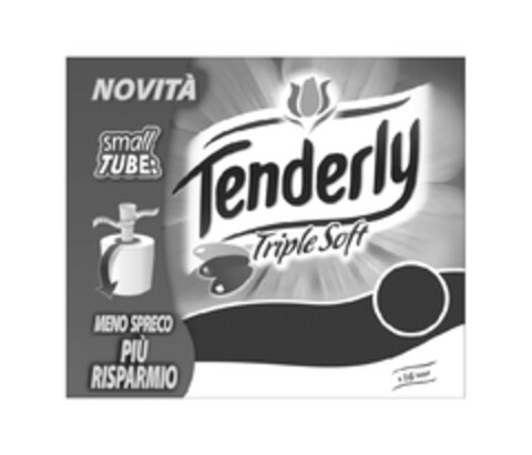 TENDERLY TRIPLE SOFT SMALL TUBE novità meno spreco più risparmio Logo (EUIPO, 23.11.2012)