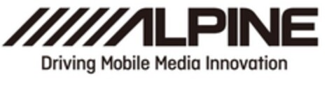 ALPINE DRIVING MOBILE MEDIA INNOVATION Logo (EUIPO, 01.04.2014)