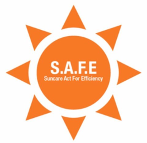S.A.F.E Suncare Act For Efficiency Logo (EUIPO, 16.06.2014)