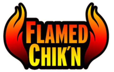 FLAMED CHIK'N Logo (EUIPO, 07.08.2014)