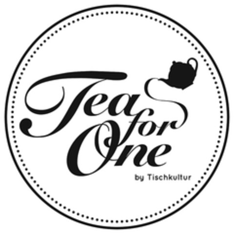 Tea for One by Tischkultur Logo (EUIPO, 08/16/2016)