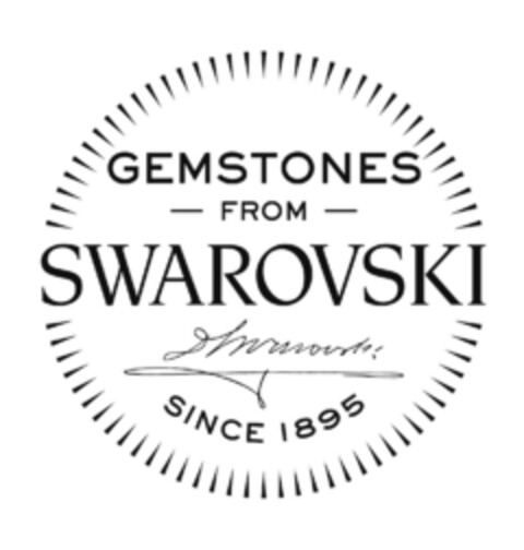 GEMSTONES FROM SWAROVSKI SINCE 1895 Logo (EUIPO, 12/24/2016)