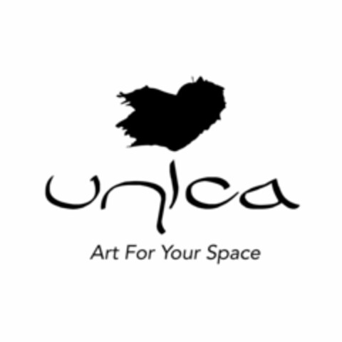 UNICA ART FOR YOUR SPACE Logo (EUIPO, 03/16/2017)