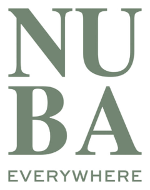 NUBA EVERYWHERE Logo (EUIPO, 02/27/2018)