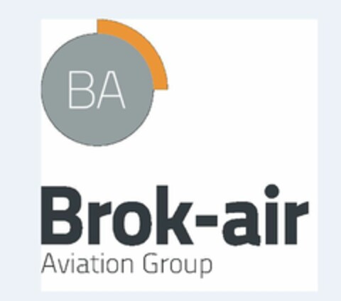 BA BROK-AIR AVIATION GROUP Logo (EUIPO, 26.12.2018)