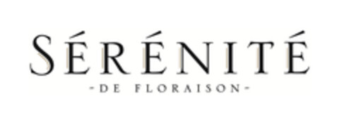 SÉRÉNITÉ DE FLORAISON Logo (EUIPO, 30.01.2020)