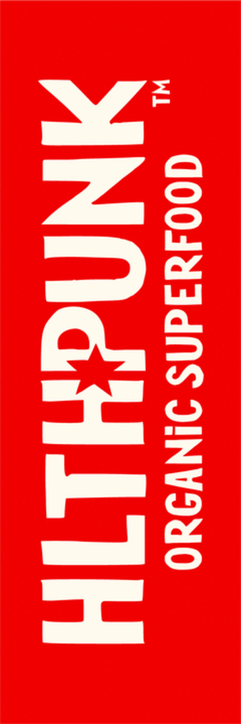 HLTHPUNK ORGANIC SUPERFOOD Logo (EUIPO, 02/05/2020)