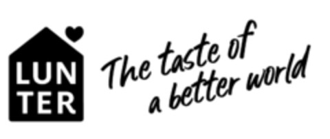 LUNTER The taste off a better world Logo (EUIPO, 30.11.2021)