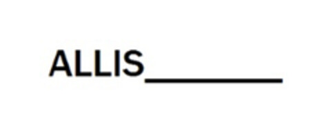 ALLIS Logo (EUIPO, 06/08/2022)