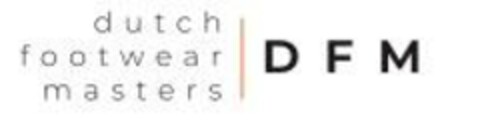 dutch footwear masters DFM Logo (EUIPO, 12/07/2023)