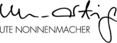 un - artig UTE NONNENMACHER Logo (EUIPO, 11.06.2024)