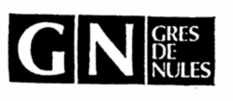 GN GRES DE NULES Logo (EUIPO, 04/01/1996)