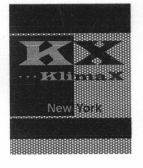 KX Klimax New York Logo (EUIPO, 12.03.1998)