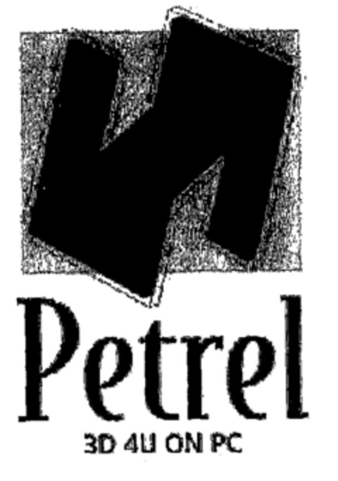 Petrel 3D 4U ON PC Logo (EUIPO, 15.10.1998)