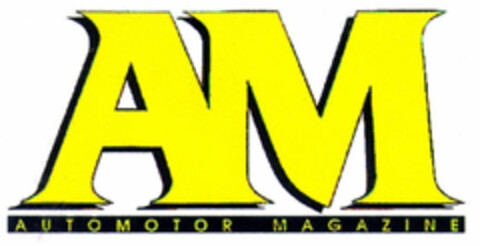 AM AUTOMOTOR MAGAZINE Logo (EUIPO, 24.02.1999)