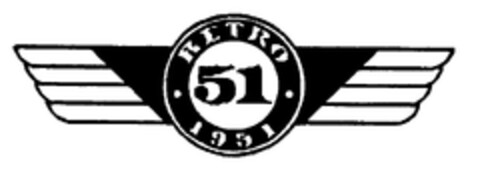 RETRO 51 1951 Logo (EUIPO, 19.10.2000)