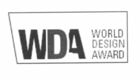 WDA WORLD DESIGN AWARD Logo (EUIPO, 08/29/2001)