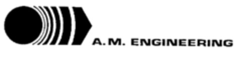 A.M. ENGINEERING Logo (EUIPO, 05.11.2001)