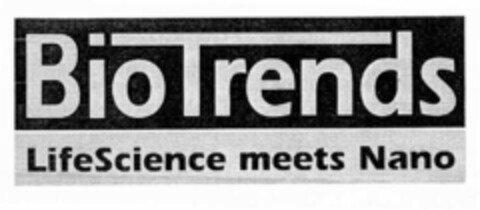 BioTrends LifeScience meets Nano Logo (EUIPO, 09/30/2002)