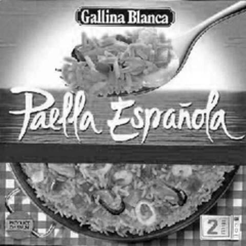 Gallina Blanca Paella Española Logo (EUIPO, 30.07.2003)