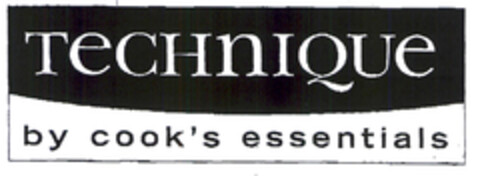 TECHNIQUE by cook's essentials Logo (EUIPO, 30.12.2003)