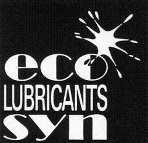 eco LUBRICANTS Syn Logo (EUIPO, 26.09.2007)