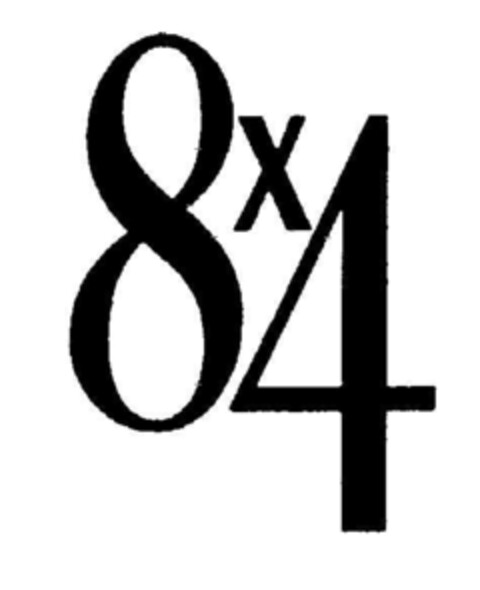 8 x 4 Logo (EUIPO, 02/25/2008)