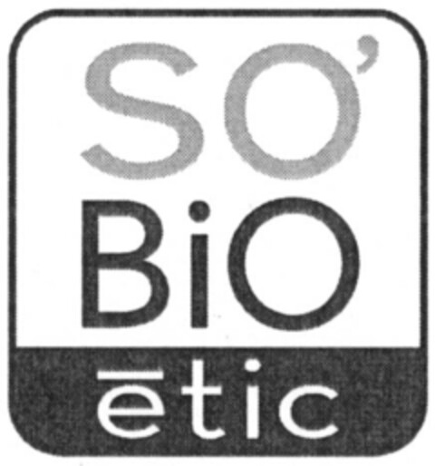 SO' BiO etic Logo (EUIPO, 27.03.2008)