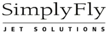 SimplyFly JET SOLUTIONS Logo (EUIPO, 30.04.2008)