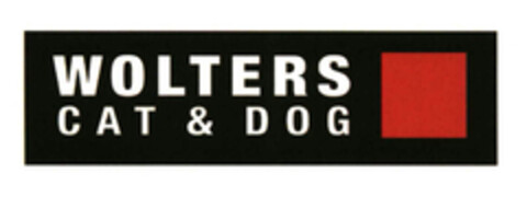 WOLTERS CAT & DOG Logo (EUIPO, 09.06.2011)