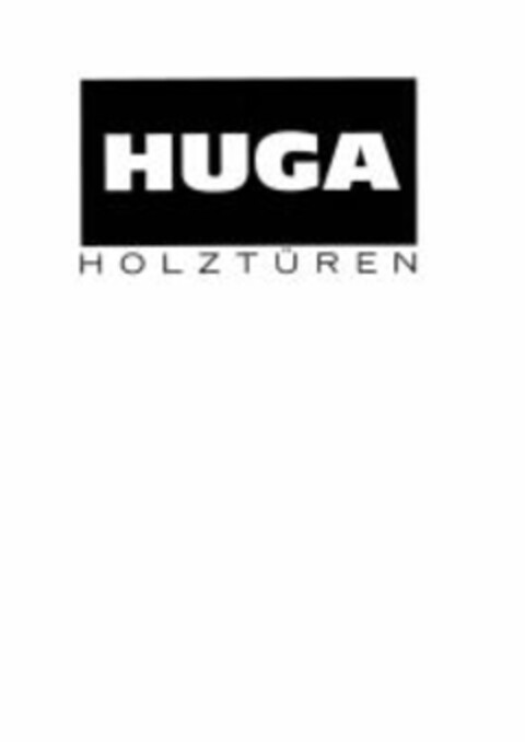 HUGA Holztüren Logo (EUIPO, 08/20/2014)