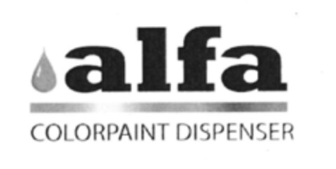 ALFA COLORPAINT DISPENSER Logo (EUIPO, 23.10.2014)