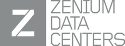 Z ZENIUM DATA CENTERS Logo (EUIPO, 06/17/2015)