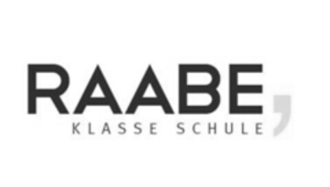 RAABE, KLASSE SCHULE Logo (EUIPO, 05/19/2017)