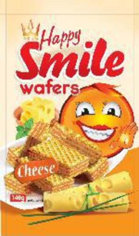 Happy Smile wafers Cheese 140g Logo (EUIPO, 10/13/2017)