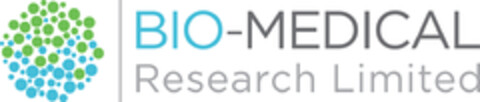 BIO-MEDICAL RESEARCH LIMITED Logo (EUIPO, 13.04.2018)