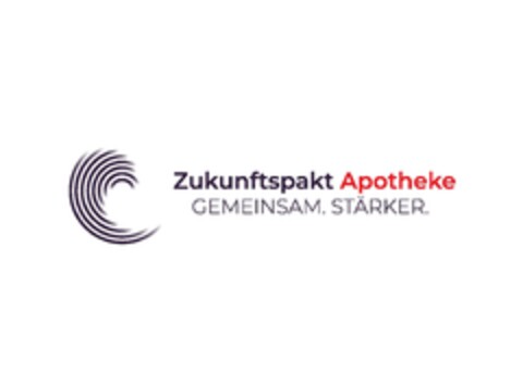 Zukunftspakt Apotheke GEMEINSAM. STÄRKER. Logo (EUIPO, 20.09.2018)