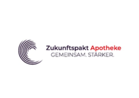 Zukunftspakt Apotheke GEMEINSAM. STÄRKER. Logo (EUIPO, 09/20/2018)