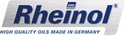 SWD Lubricants Rheinol HIGH QUALITY OILS MADE IN GERMANY Logo (EUIPO, 04.12.2019)