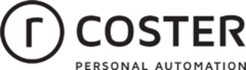 R COSTER PERSONAL AUTOMATION Logo (EUIPO, 05/10/2021)