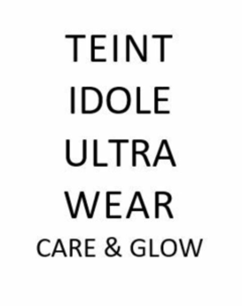 TEINT IDOLE ULTRA WEAR CARE & GLOW Logo (EUIPO, 28.09.2021)