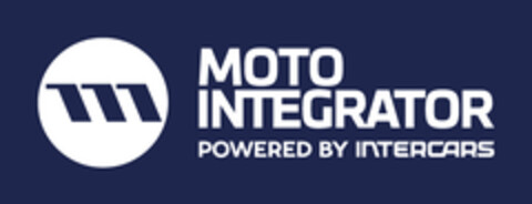 MOTO INTEGRATOR POWERED BY INTERCARS Logo (EUIPO, 13.01.2022)