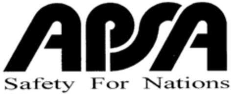 APSA Safety For Nations Logo (EUIPO, 19.07.1996)