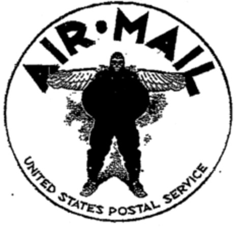 AIR MAIL UNITED STATES POSTAL SERVICE Logo (EUIPO, 20.06.1997)