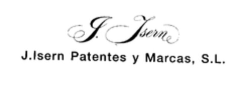 J. Isern J.Isern Patentes y Marcas, S.L. Logo (EUIPO, 05.05.1998)