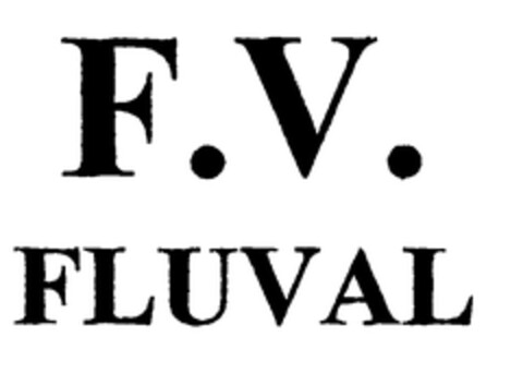 F.V. FLUVAL Logo (EUIPO, 05/12/1999)